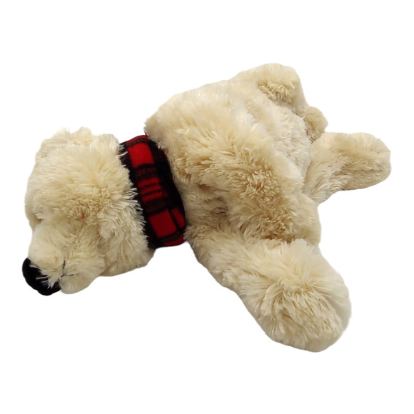 Creamy Tan Super Soft Floppy 17" Eddie Bauer Teddy Bear Stuffed Animal Plush Toy - Picture 10 of 12